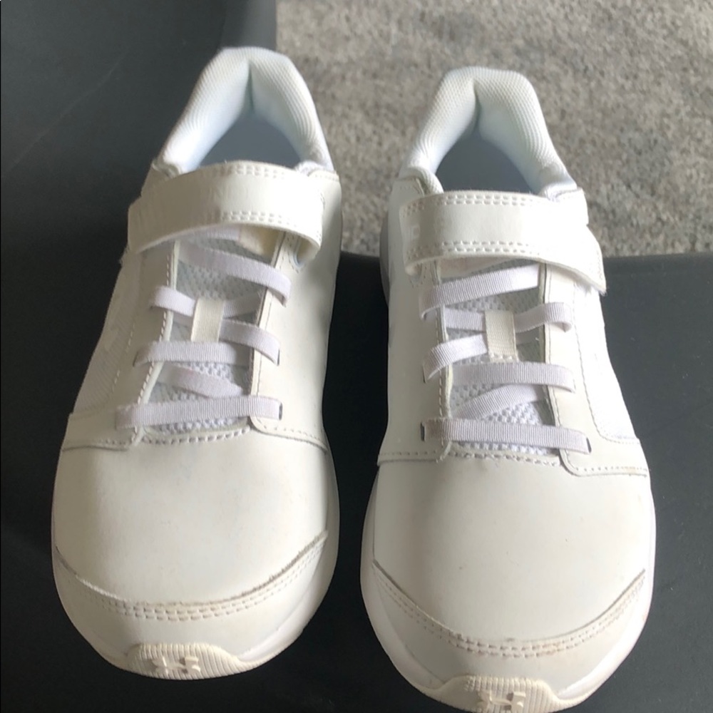 White Under Armour sneakers